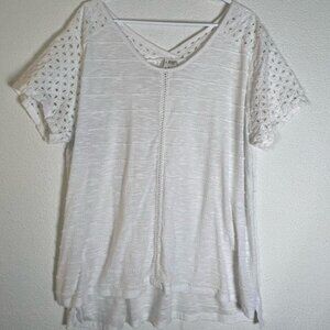 CATO Est. 1946 Womens Pullover Short Sleeve Summer Top Plus Size 22/24